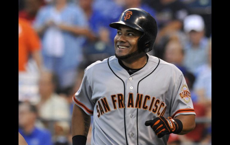 Melky Cabrera fue designado el Jugador Más Valioso del Juego de Estrellas de las Grandes Ligas. REUTERS  /