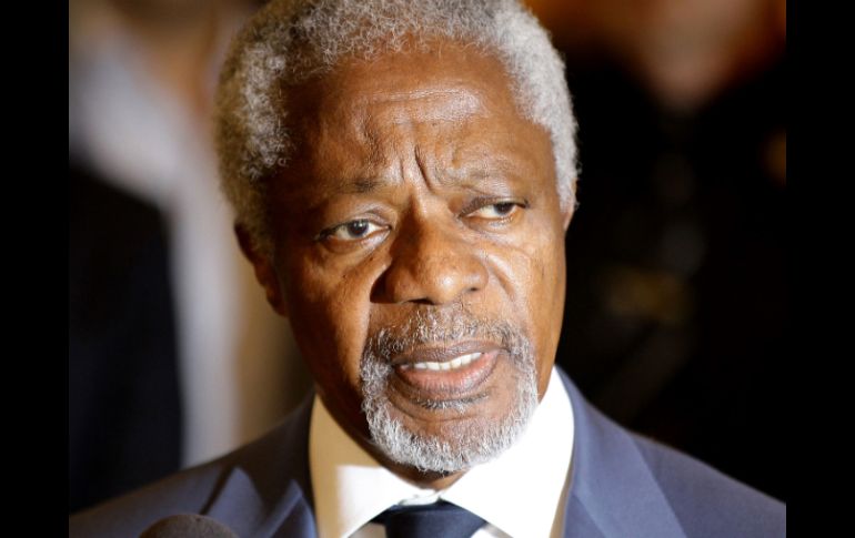 El enviado especial de la ONU para Siria, Kofi Annan. AFP  /