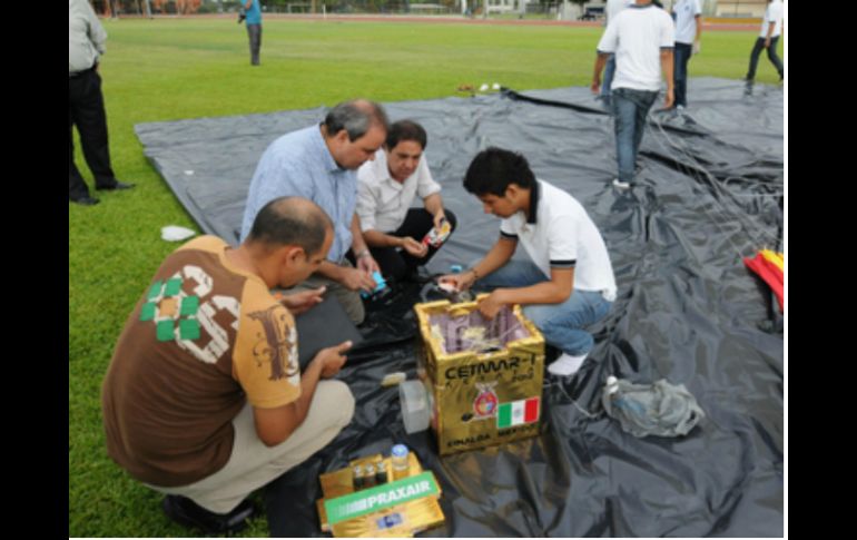 El microsatélite 'CETMAR Altata 1' fue lanzado desde Sinaloa la semana pasada por la CETMAR. ARCHIVO  /