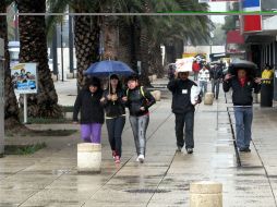 La prescencia de huracanes en las costas mexicanas produce intensas lluvias. ARCHIVO  /