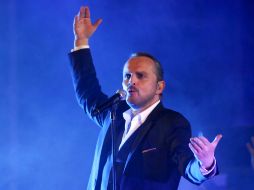 Con Miguel Bosé se completa el cuarteto de coaches de ''La voz... México''. AFP  /