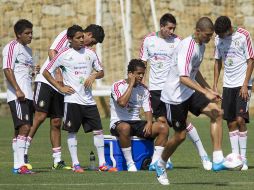 El equipo mexicano sigue con su preparación en Marbella. EFE  /