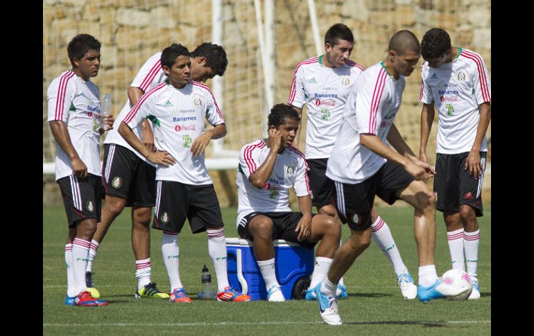 El equipo mexicano sigue con su preparación en Marbella. EFE  /