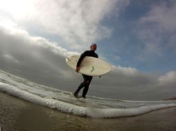 Playa Colorado (Tola), figura entre las 10 mejores para practicar el surf. ARCHIVO  /