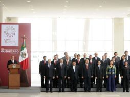 La Conferencia Nacional de Gobernadores (Conago), integrado por los ejecutivos estatales del PRI, PAN y PRD. NTX  /