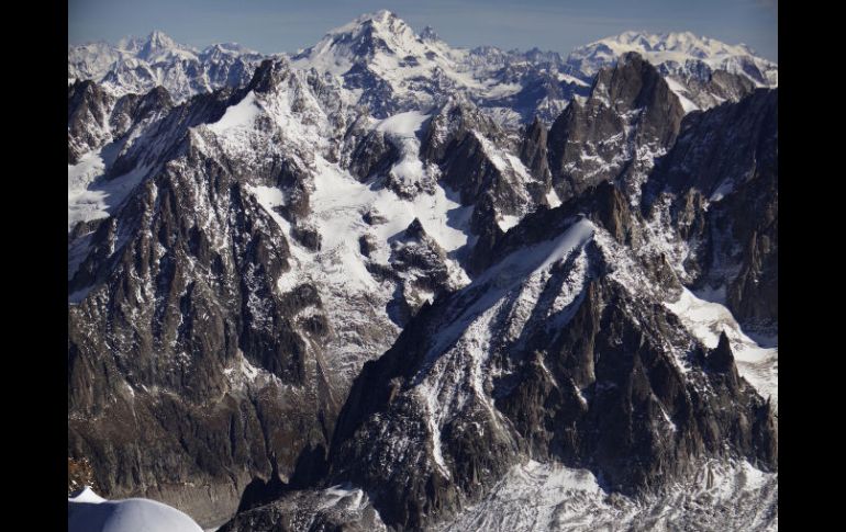 El Mont Blanc cuenta con una altura de 4.810 metros. AP  /
