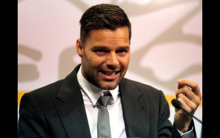 El cantante puertorriqueño Ricky Martin. ARCHIVO  /