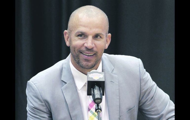 Recién llegado. Kidd firmó contrato con los Knicks la semana pasada por un año y tres millones de dólares. AP  /