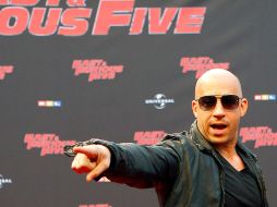 Vin Diesel llega a la premiere de la anterior versión de ''Rápido y furioso''. ARCHIVO  /