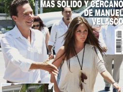 Anahí y Manuel Velasco Coello son la portada de la revista ''Hola!''. EL UNIVERSAL  /