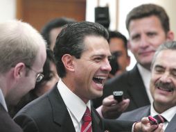 Enrique Peña Nieto pidió a todas las fuerzas políticas a tener una “actitud constructiva”. EFE  /