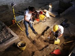 Bajo un altar podrían estar los restos de la modelo más célebre de la historia. EFE  /