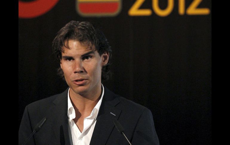 El tenista había sido seleccionado para ser el abanderado de España en la ceremonia de inauguración de Londes 2012. EFE  /