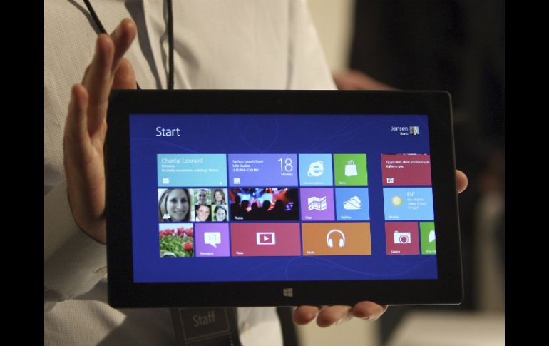 El mes pasado, Microsoft adelantó la llegada de su tableta Surface. ARCHIVO  /