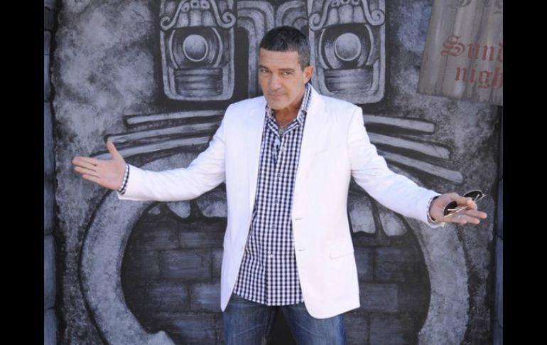 El actor español, Antonio Banderas, fue galardonado con el premio ¡Qué actorazo!. ARCHIVO  /