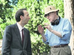 Dos genios del cine actual, Roberto Benigni y Woody Allen, trabajan juntos en un filme con locaciones romanas. ESPECIAL  /