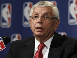 David Stern, comisionado de la NBA, informó sobre las reformas en la Liga de basquetbol estadounidense. AFP  /