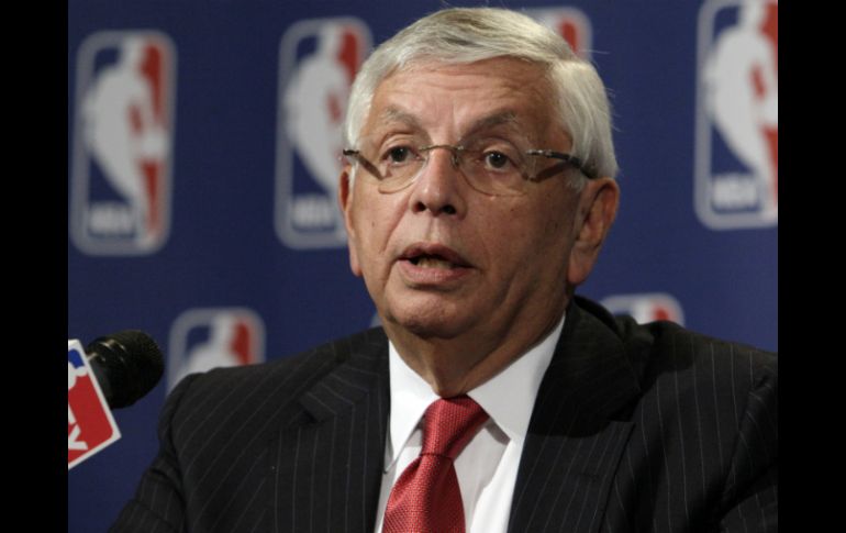 David Stern, comisionado de la NBA, informó sobre las reformas en la Liga de basquetbol estadounidense. AFP  /