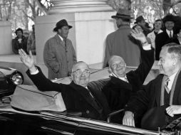 En la foto: Harry Truman y Dwight D. Eisenhower. ARCHIVO  /