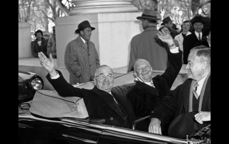 En la foto: Harry Truman y Dwight D. Eisenhower. ARCHIVO  /