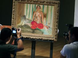 La 'Odalisca en pantalones rojos' del pintor francés Henri Matisse. AFP  /