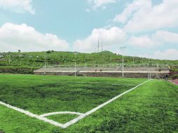 El Parque Central en el Cerro del Cuatro cuenta actualmente con canchas deportivas que son utilizadas por vecinos de la zona.  /