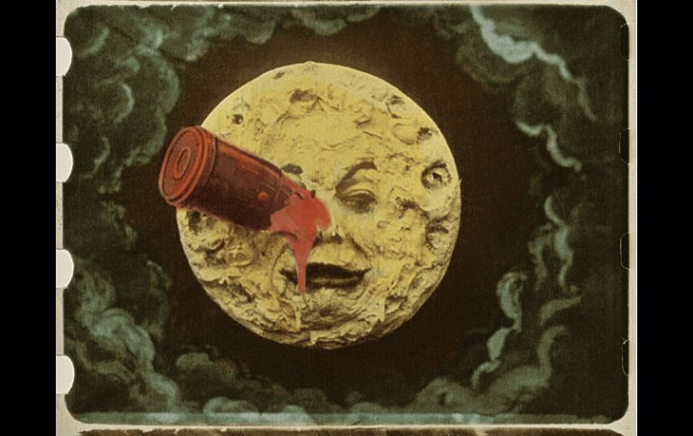 ''Viaje a la Luna'', de Georges Mèliés (1902), en la versión restaurada para el documental ''El viaje extraordinario''. EFE  /