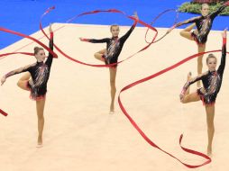 Las competencias de gimansia rítmica serán del 9 al 12 de agosto en la Wembley Arena. ARCHIVO  /