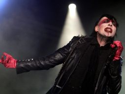 Marilyn Manson llevó lo mejor de su repertorio a España. EFE  /