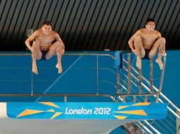 Germán Sánchez e Iván García ya practican en Londres. REUTERS  /