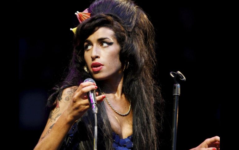 Winehouse, afamada por su potente voz. EFE  /