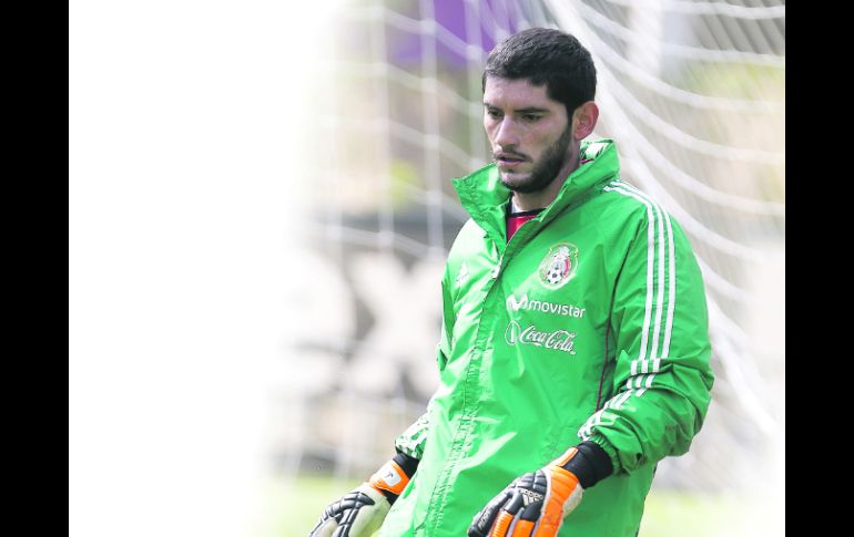 El guardameta José de Jesús Corona asegura que jugarán enfocados en un partido a la vez. MEXSPORTS  /