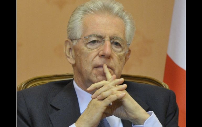 El primer ministro Mario Monti expresó su preocupación por que la región de Sicilia estuviera al borde de la cesación de pagos. EFE  /