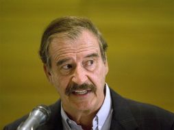 Vicente Fox pidió, durante la campaña, a cerrar filas a favor del candidato del PRI, Enrique Peña Nieto. ARCHIVO  /