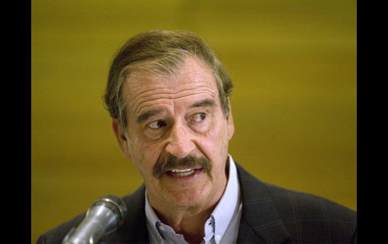 Vicente Fox pidió, durante la campaña, a cerrar filas a favor del candidato del PRI, Enrique Peña Nieto. ARCHIVO  /