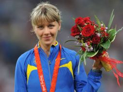 La ucraniana Nataliya Tobias, bronce en Beijing 2008, es una de las atletas que dio positivo en las pruebas del IAAF. AFP  /