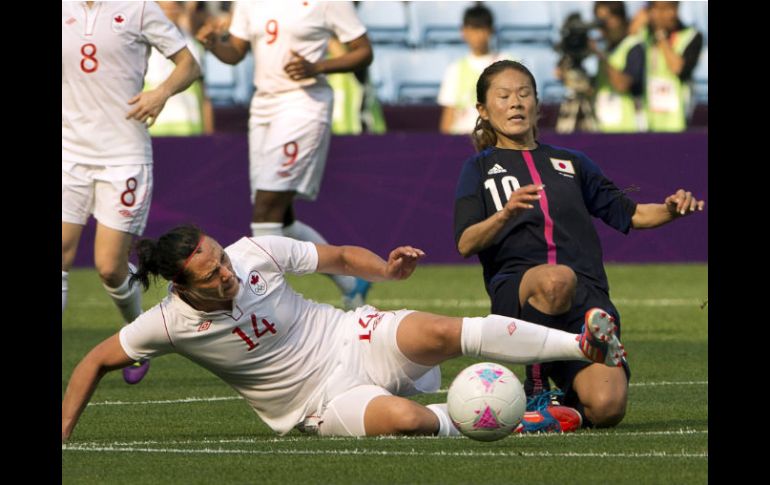 Los goles de Japón fueron a los 33 y 44 minutos. AP  /