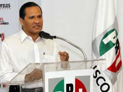 Eduardo Almaguer, presidente del PRI en Jalisco asegura la impugnación carece de sustento jurídico. ARCHIVO  /