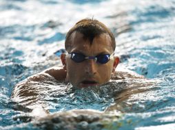 El australiano no se arrepiente de regresar a la piscina, pese a no lograr su boleto olímpico. AP  /