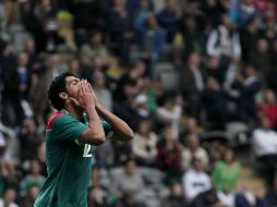 El cuadro mexicano tuvo opciones de gol al final pero el trinfo se les esfumó a los mexicanos. NTX  /