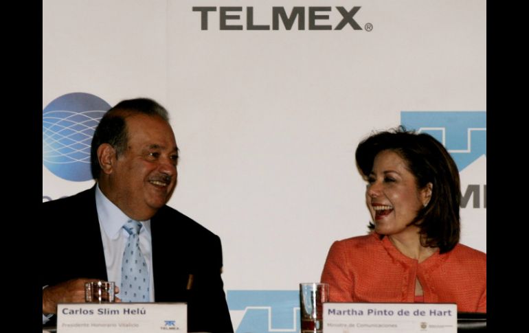 Telmex informó que en este periodo la utilidad neta de su participación controladora totalizó en dos mil 265 millones de pesos. ARCHIVO  /