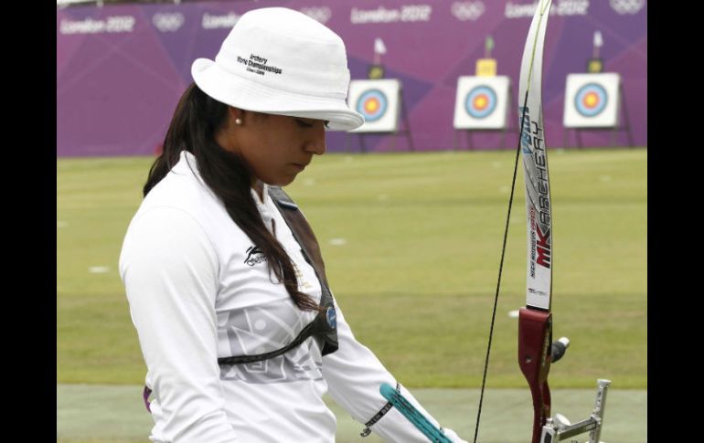 Mariana Avitia fue la mexicana mejor ubicada, en el décimo lugar. EFE  /