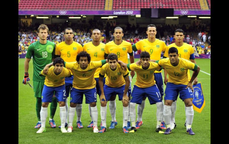 La selección brasileña de futbol espera llegar a la final del 11 de agosto para ganar el oro olímpico por primera vez. AFP  /