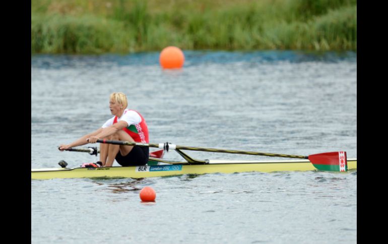 Ekaterina Karsten, de Bielorrusia, ganó el heat donde participó Oakley. AFP  /