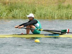 Loliger compitió en la primera serie y fue tercero de su prueba, con un  tiempo de 6:51.78 minutos. AFP  /