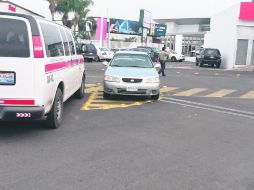 El estacionamiento del aeropuerto internacional de Guadalajara.  /