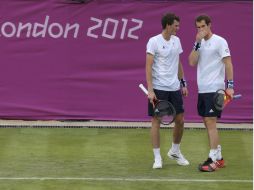 Los hermanos murray fueron eliminados el sábado del torneo de dobles. REUTERS  /