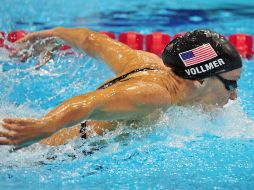 Vollmer rompió el crono en 55.98 segundos. EFE  /