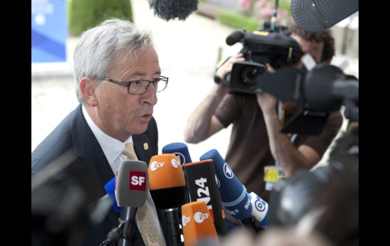 El presidente del Eurogrupo, Jean-Claude Juncker. ARCHIVO  /