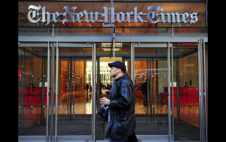 El diario The New York Times es conocido por sus informaciones fidedignas, sin embargo fue víctima de una falsificación. AFP  /